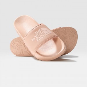 The North Face Base Camp Slides III Cafe Creme - Evening Sand Pink | SXDAZE-370