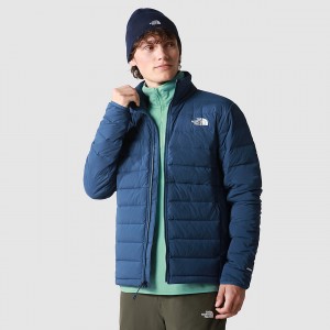 The North Face Belleview Stretch Down Jacket Shady Blue | AXBMWZ-089