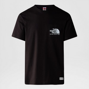 The North Face Berkeley California T-Shirt Tnf Black | VHLPRJ-813