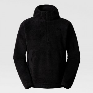 The North Face Campshire Fleece Hoodie Tnf Black | QOLBXY-534