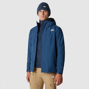 The North Face Carto Triclimate Jacket Shady Blue - Summit Navy | DJWPVB-374