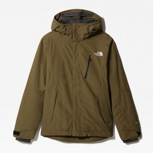 The North Face Descendit Jacket Military Olive | TPFICZ-247