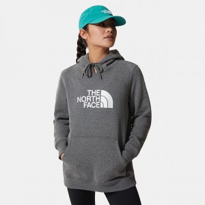 The North Face Drew Peak Hoodie Tnf Medium Grey Heather | AEFSWC-653