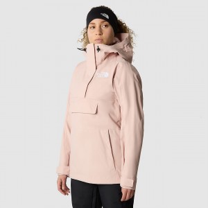 The North Face Driftview Anorak Pink Moss | SBEKDA-975