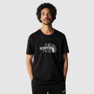 The North Face Easy T-Shirt Tnf Black | WOLYHQ-189