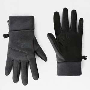 The North Face Etip™ Hardface Gloves Tnf Black Heather | EUJIGY-093