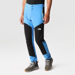 The North Face Felik Slim Tapered Trousers Super Sonic Blue - Tnf Black | ESTUAH-597