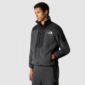 The North Face Fleeski Y2K Jacket Asphalt Grey - Tnf Black | ZPBFEO-327