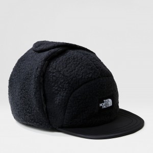 The North Face Forrest Fleece Trapper Hat Tnf Black | LJSXUE-658