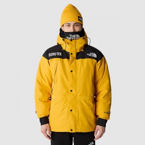 The North Face GORE-TEX® Mountain Guide Insulated Jacket Summit Gold - Tnf Black | RTGHQD-965