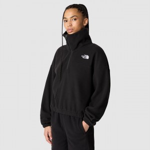 The North Face Glacier 1/4 Zip Fleece Tnf Black | PZQRGC-903