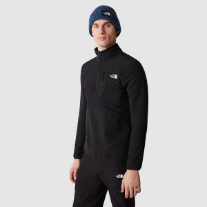 The North Face Glacier Pro 1/4 Zip Fleece Tnf Black - Tnf Black | OBJMIF-426