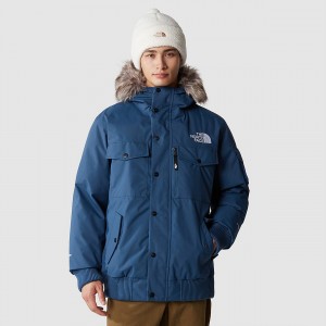 The North Face Gotham Jacket Shady Blue | VDPQJG-180