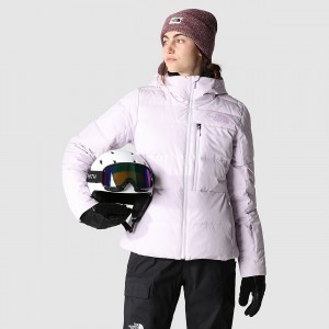 The North Face Heavenly Down Jacket Lavender Fog Heather | FPSERQ-294