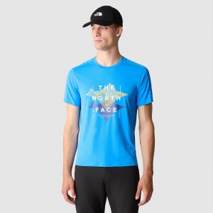 The North Face Kikash T-Shirt Optic Blue | SXYPUQ-603