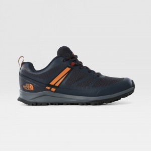 The North Face Litewave FUTURELIGHT™ Hiking Shoes Urban Navy/Tnf Black | WOZTSP-152