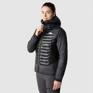 The North Face Macugnaga Hybrid Insulated Jacket Asphalt Grey - Tnf Black | PJFKAC-467