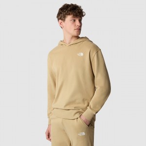 The North Face Matterhorn Face Hoodie Khaki Stone | ALNZSX-427