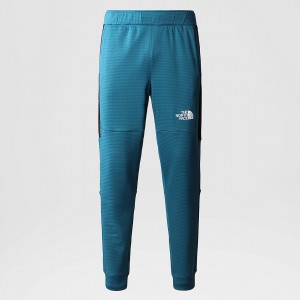 The North Face Mountain Athletics Fleece Trousers Blue Coral nf Black | ACIBJW-649