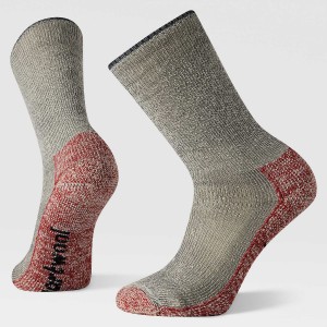 The North Face Mountaineer Classic Edition Maximum Cushion Crew Socks Charcoal | BVWGEQ-453