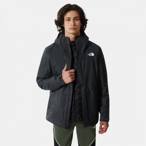 The North Face New DryVent™ Down Triclimate Jacket Asphalt Grey - Tnf Black | SQJDHW-241