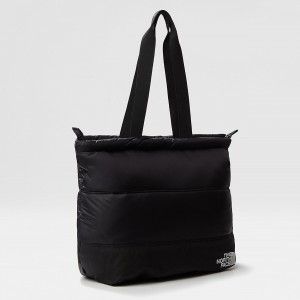 The North Face Nuptse Tote Bag Tnf Black | DUEBCZ-792