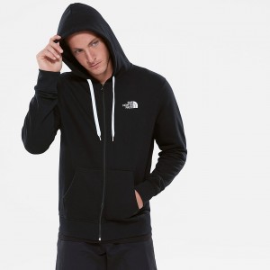 The North Face Open Gate Full-Zip Hoodie Tnf Black - Tnf White | OQGEVL-057