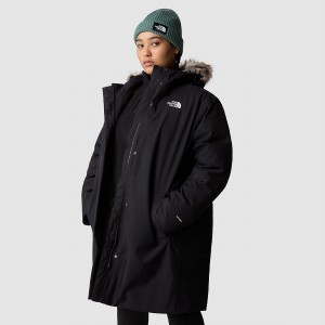 The North Face Plus Size Arctic Parka Tnf Black | MLBAYV-843