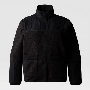 The North Face Plus Size Cragmont Fleece Jacket Tnf Black | VPRWCM-164