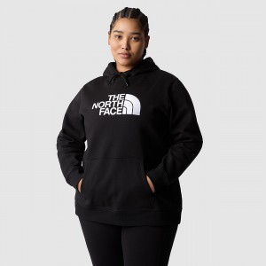 The North Face Plus Size Drew Peak Pullover Hoodie Tnf Black | RLYXFZ-327