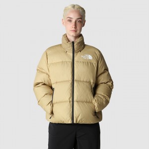 The North Face RMST Nuptse Jacket Khaki Stone | OMRCNP-471