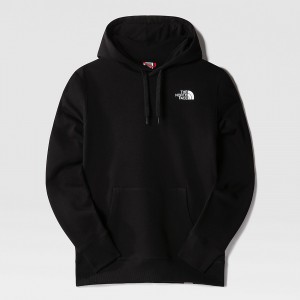 The North Face Simple Dome Hoodie Tnf Black | YRSEXI-765