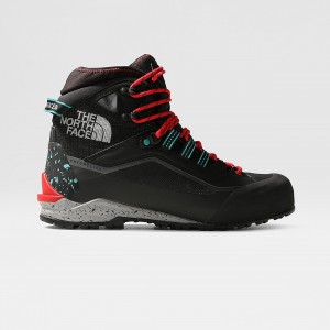 The North Face Summit Breithorn FUTURELIGHT™ Hiking Boots Tnf Black - Tnf Red | MBWRTN-794