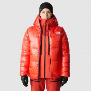 The North Face Summit Pumori Down Parka Radiant Orange | OMCALD-071