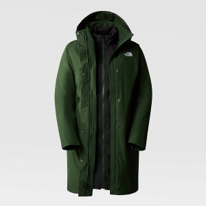 The North Face Suzanne Triclimate Parka Pine Needle - Pine Needle | GHXKAB-321