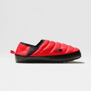 The North Face ThermoBall™ V Traction Winter Mules Tnf Red - Tnf Black | JTGIWH-503