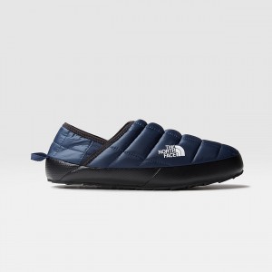 The North Face ThermoBall™ V Traction Winter Mules Summit Navy - Tnf White | IDOJFW-678