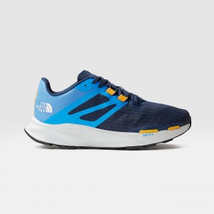 The North Face VECTIV™ Eminus Trail Running Shoes Summit Navy/Optic Blue | ROADMS-572