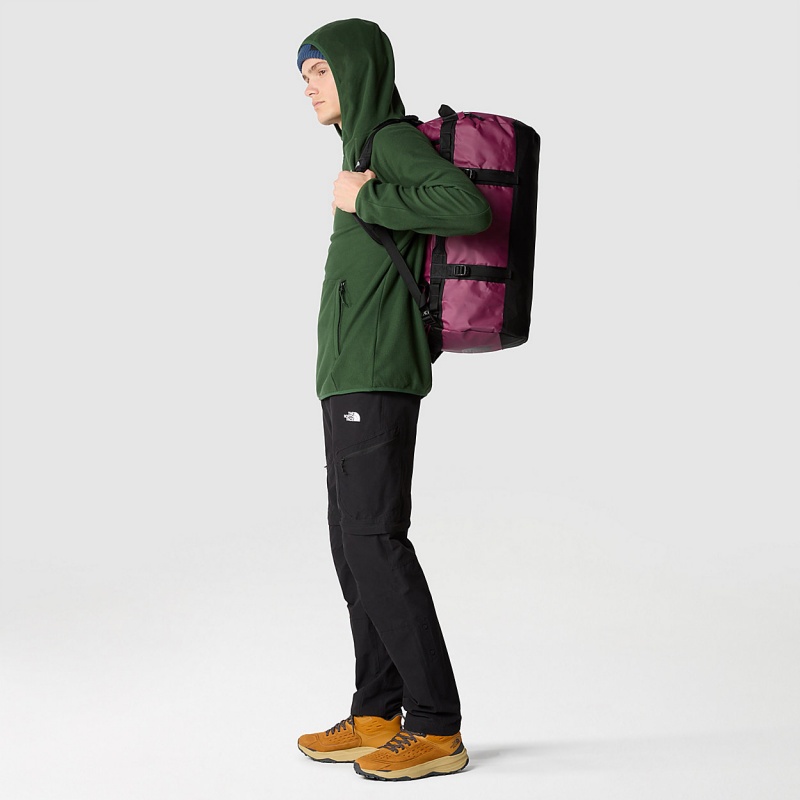 The North Face 100 Glacier Fleece Hoodie Pine Needle | IFKXEO-421