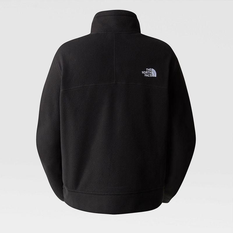 The North Face 100 Glacier Half-Zip Fleece Tnf Black | FIUWXQ-589