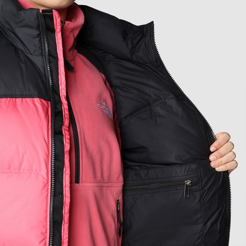 The North Face 1996 Retro Nuptse Down Gilet Cosmo Pink | ACIBWV-307