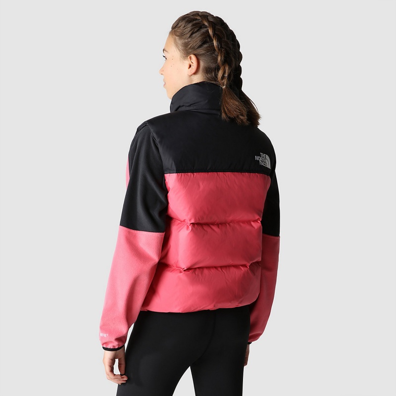 The North Face 1996 Retro Nuptse Down Gilet Cosmo Pink | ACIBWV-307