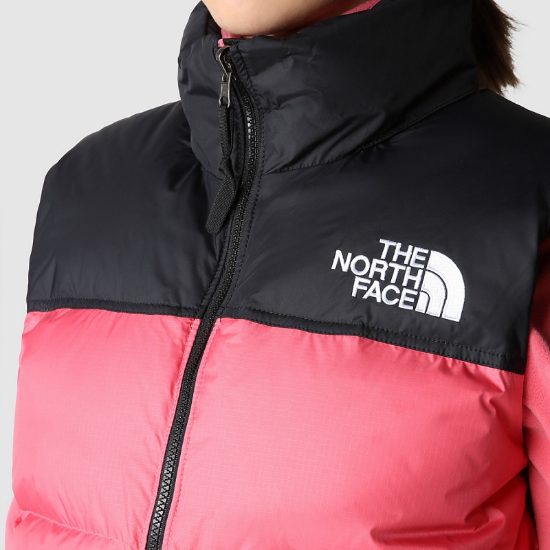 The North Face 1996 Retro Nuptse Down Gilet Cosmo Pink | ACIBWV-307