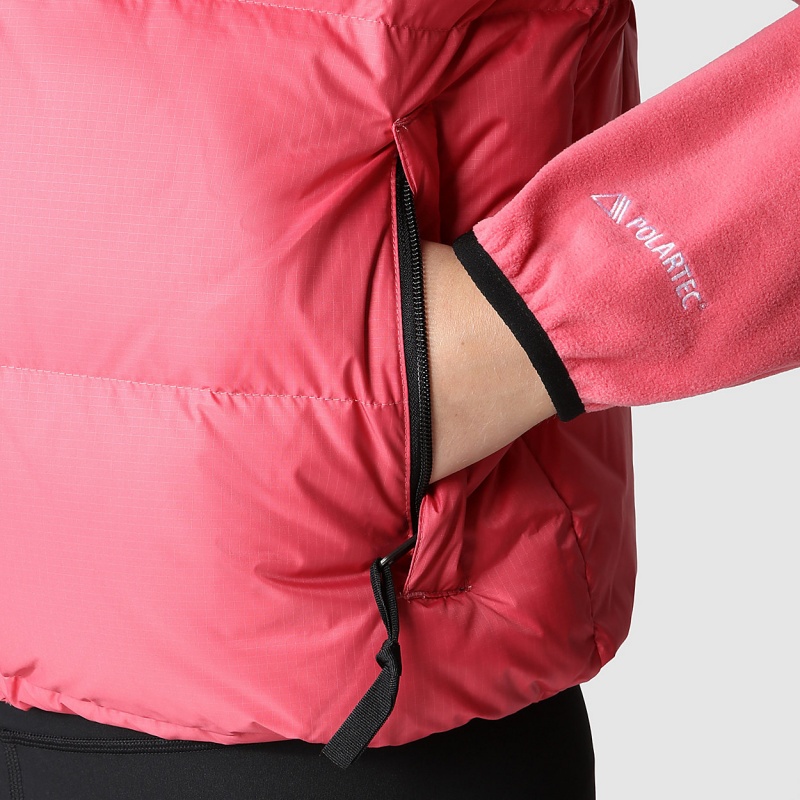 The North Face 1996 Retro Nuptse Down Gilet Cosmo Pink | ACIBWV-307