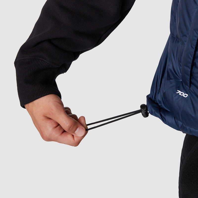 The North Face 1996 Retro Nuptse Gilet Summit Navy - Tnf Black | LAKBOW-839