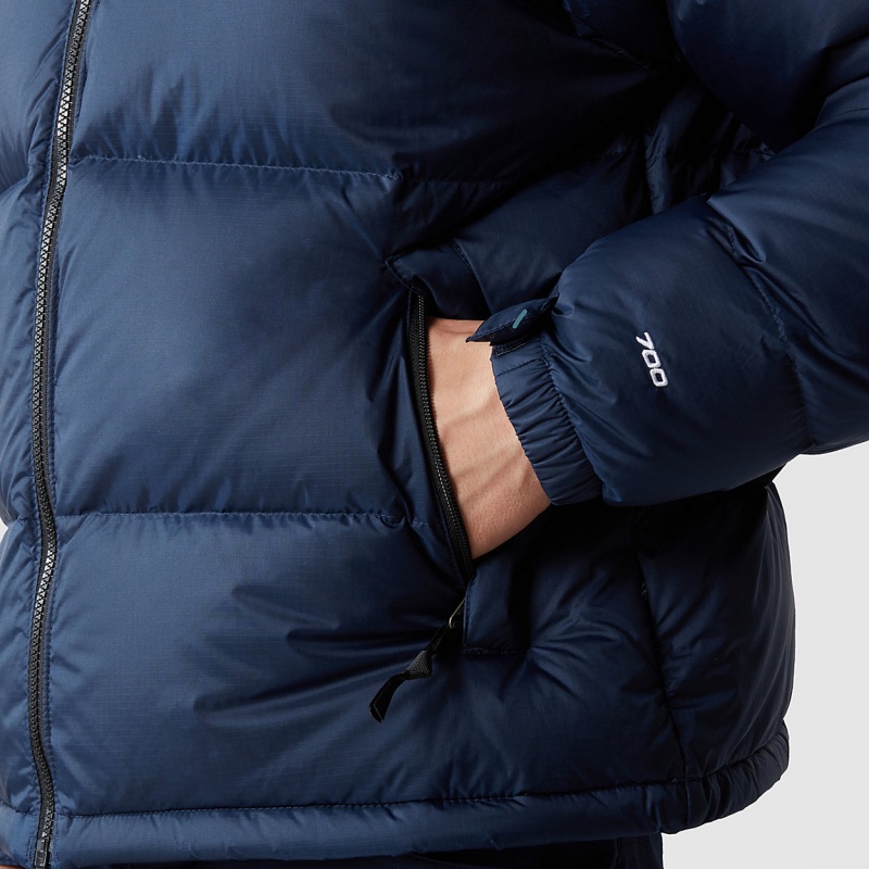 The North Face 1996 Retro Nuptse Jacket Summit Navy - Tnf Black | XTVEHB-401