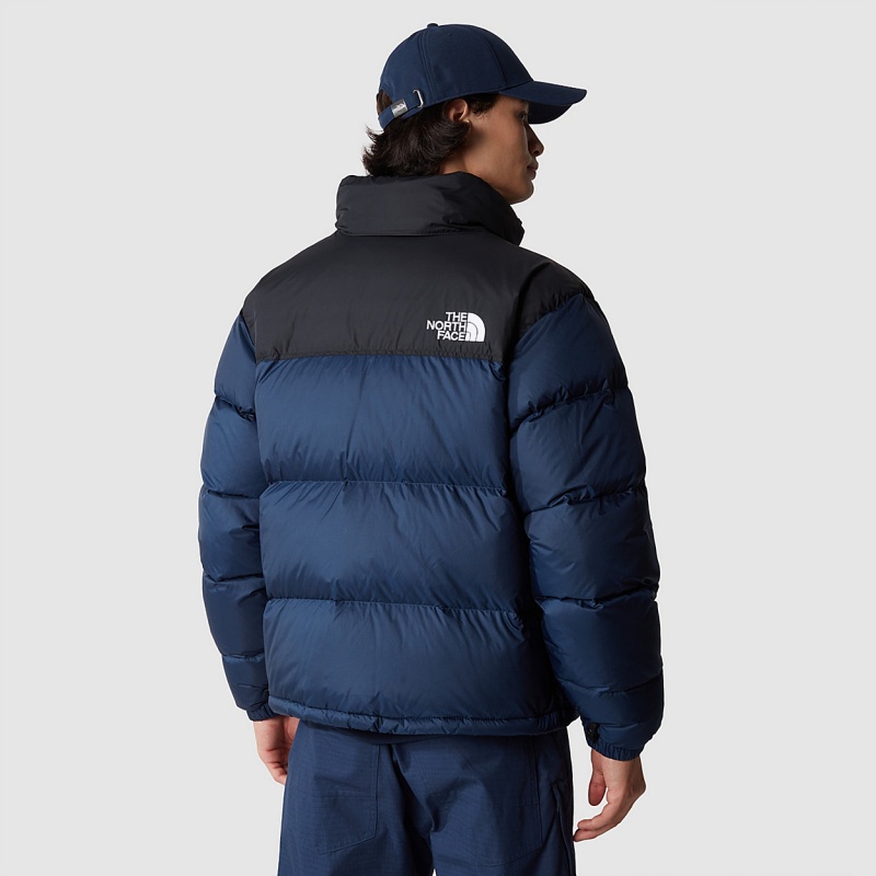 The North Face 1996 Retro Nuptse Jacket Summit Navy - Tnf Black | XTVEHB-401