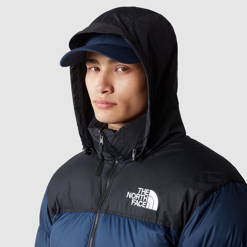 The North Face 1996 Retro Nuptse Jacket Summit Navy - Tnf Black | XTVEHB-401