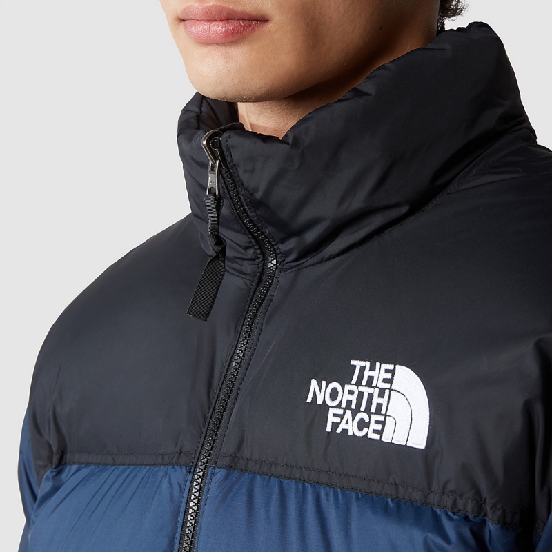 The North Face 1996 Retro Nuptse Jacket Summit Navy - Tnf Black | XTVEHB-401