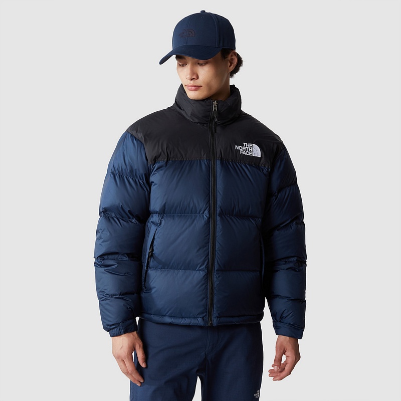 The North Face 1996 Retro Nuptse Jacket Summit Navy - Tnf Black | XTVEHB-401